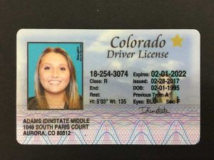 Buy Colorado Driver License and ID Card