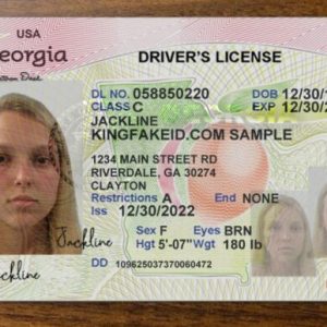 Buy Georgia Driver License and ID Card