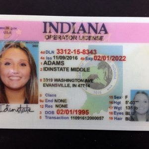 Buy Indiana Driver License and ID Card