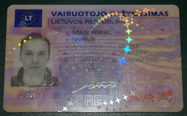 Buy Driving License of Lithuania