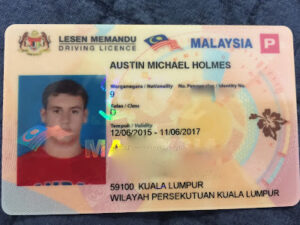 Buy Driving License of Malaysia