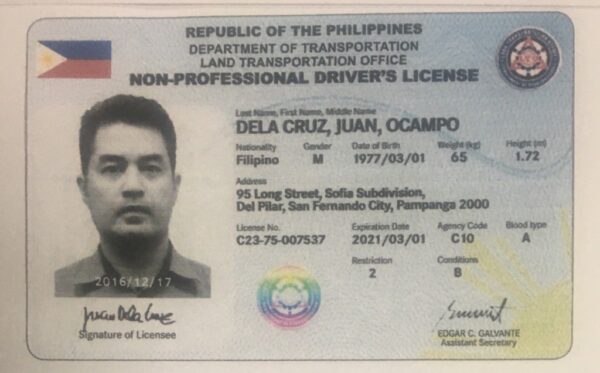 Buy Driving License of Philippines