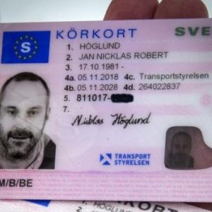 Buy Swedish Driving Licence Online