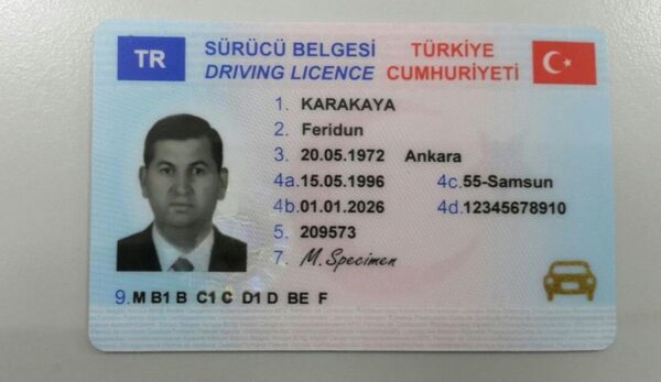 Buy Driving License of Turkey