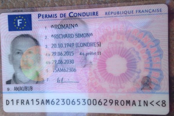 France driver's license