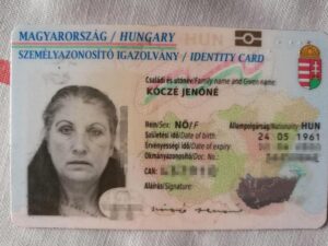 Buy ID Card Of Hungary