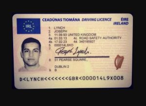 Buy Driving License of Ireland