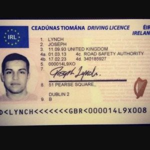 Buy Driving License of Ireland