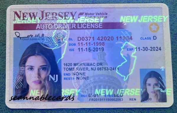 Buy New Jersey driver's license and ID card