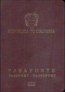 Buy Real Passport of Colombian