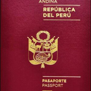 Buy Real Passport of Peru